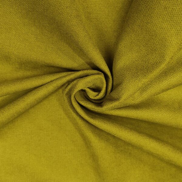 Tessuto per rivestimenti Nabuk idrorepellente effetto scamosciato tinta unita verde acido