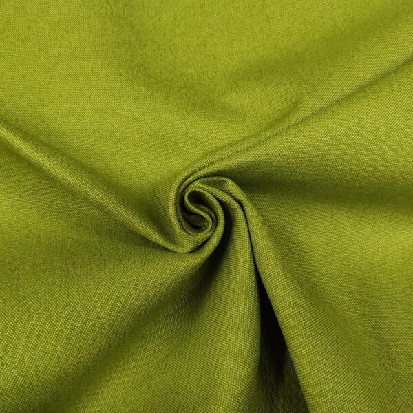 Tessuto per rivestimenti Panama idrorepellente tinta unita verde acido