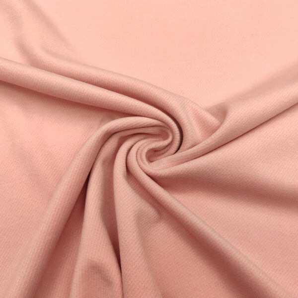 Tessuto per cappotto mano cashmere tinta unita rosa