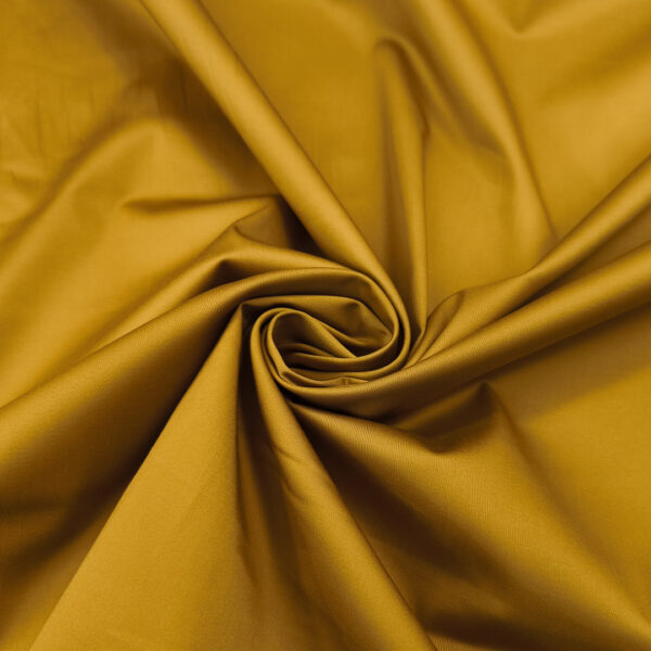 Tessuto Rasatello di cotone in tinta unita cedro