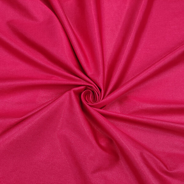 Tessuto Raso Di cotone splamato tinta unita fucsia