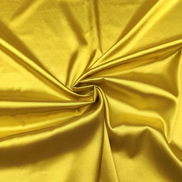 Tessuto Satin leggero elasticizzato tinta unita cedro