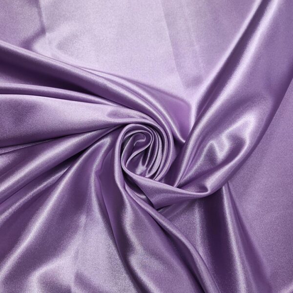 Tessuto Satin tinta unita glicine