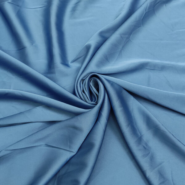 Tessuto Satin leggero elasticizzato tinta unita carta da zucchero