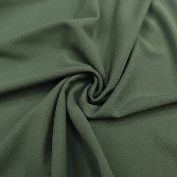 Tessuto Scuba Crepe tinta unita salvia