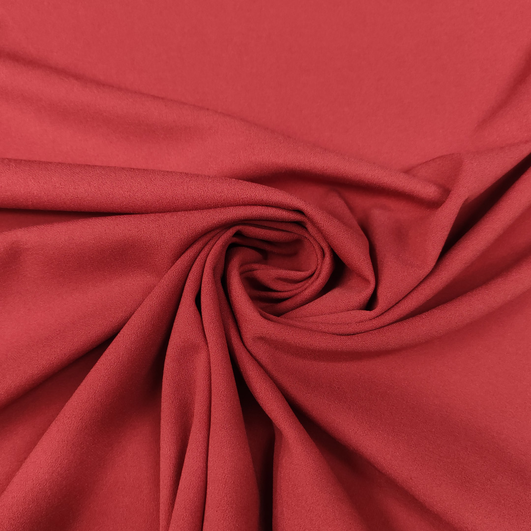 Tessuto chiffon trasparente in crepe tinta unita per tende da sposa