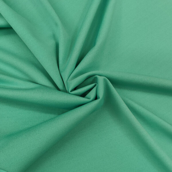 Tessuto Scuba Crepe lurex tinta unita tiffany