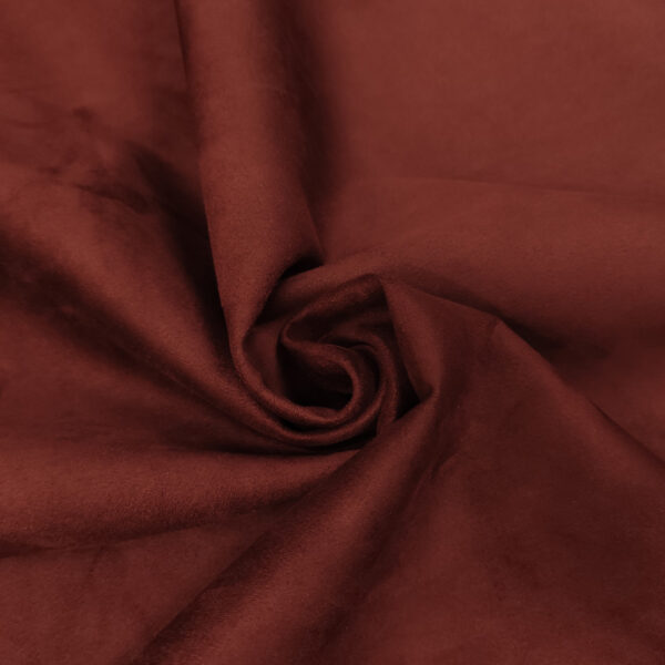 Tessuto simil dainetto tinta unita bordeaux