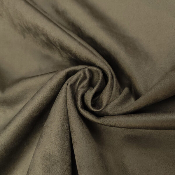 Tessuto simil dainetto tinta unita grigio antracite