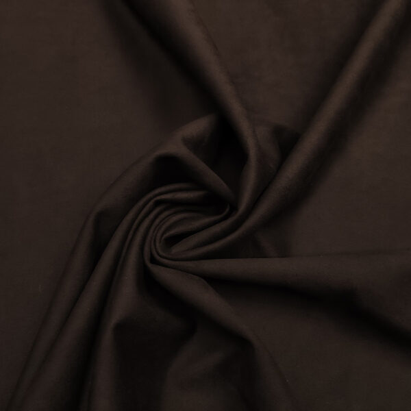 Tessuto simil dainetto tinta unita nero
