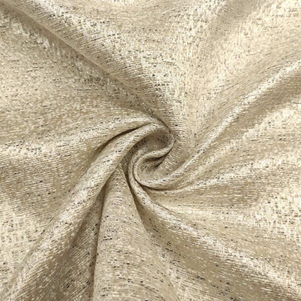 Tessuto Tweed Bouclé lurex argento - nero - beige