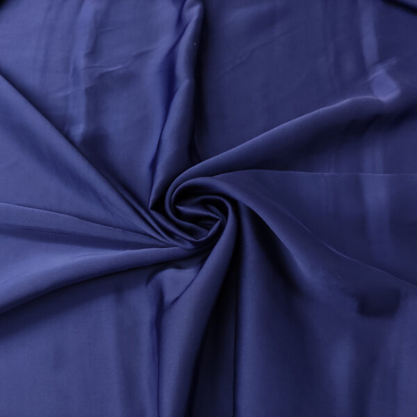 Tessuto Twill tinta unita blu inchiostro