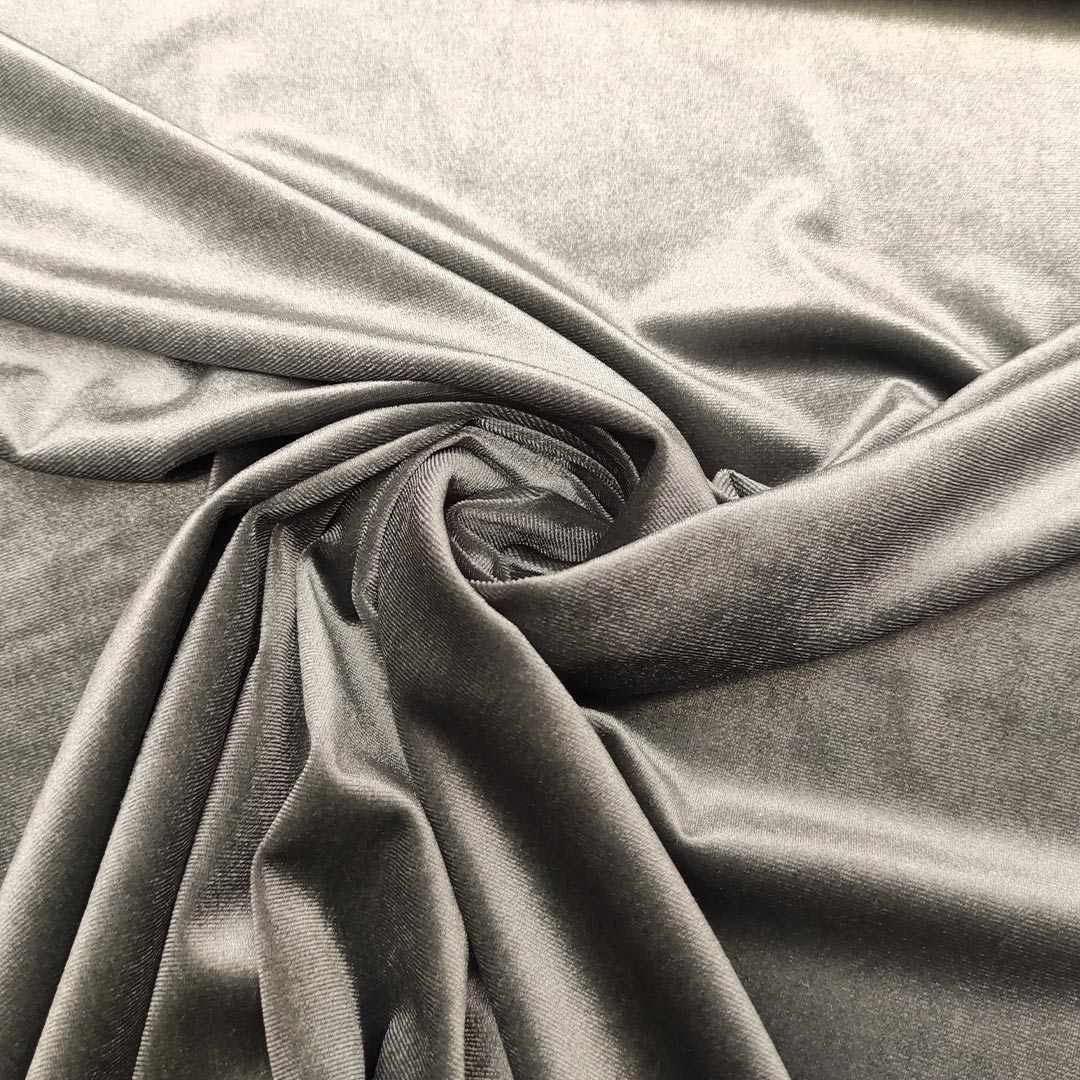 Tessuto al Metro Altezza 150 cm Velluto Tecnico 02-Grigio | Leroy Merlin