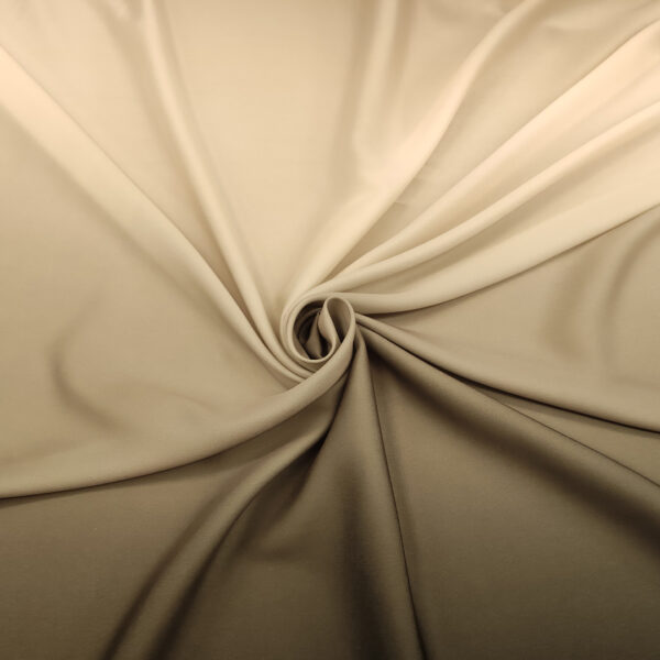 Tessuto Viscosa a fantasia motivo sfumato nero - grigio - bianco