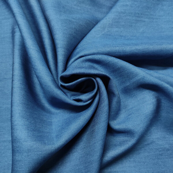 Tessuto Jeans Chambray tinta unita denim chiaro