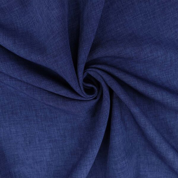 Tessuto Cady Elasticizzato effetto melange tinta unita blu
