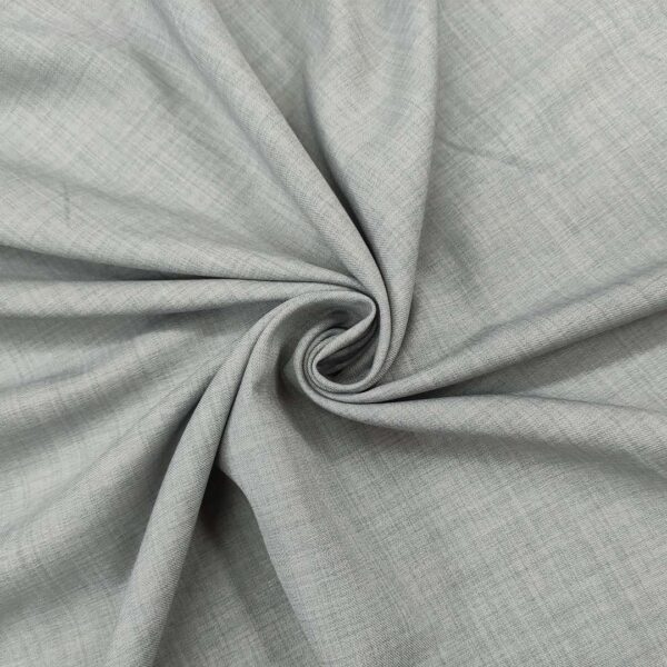 Tessuto Cady Elasticizzato effetto melange tinta unita grigio