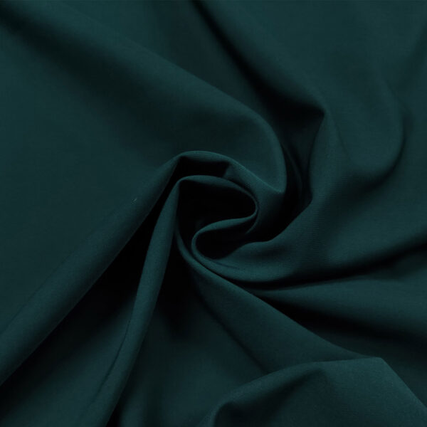 Tessuto Cady Elasticizzato tinta unita verde petrolio
