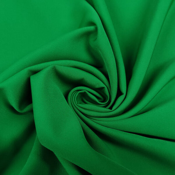Tessuto Cady Elasticizzato tinta unita verde prato
