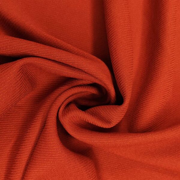 Tessuto Cady mano lana elasticizzato motivo diagonale tinta unita coccio