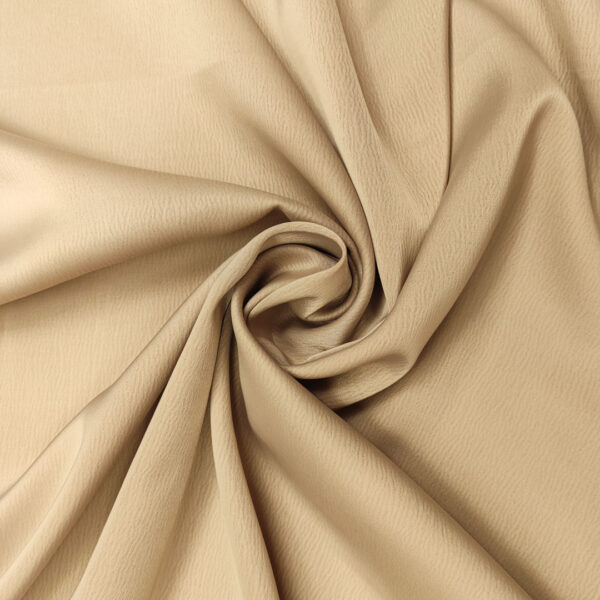 Tessuto Cady semilucido tinta unita beige