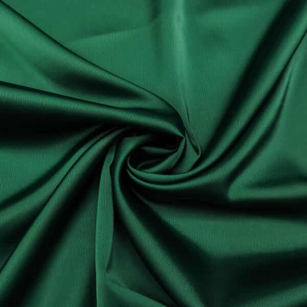 Tessuto Cady semilucido tinta unita verde bottiglia