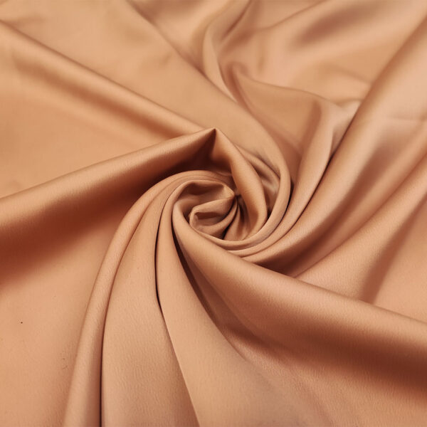 Tessuto Cady semilucido tinta unita biscotto