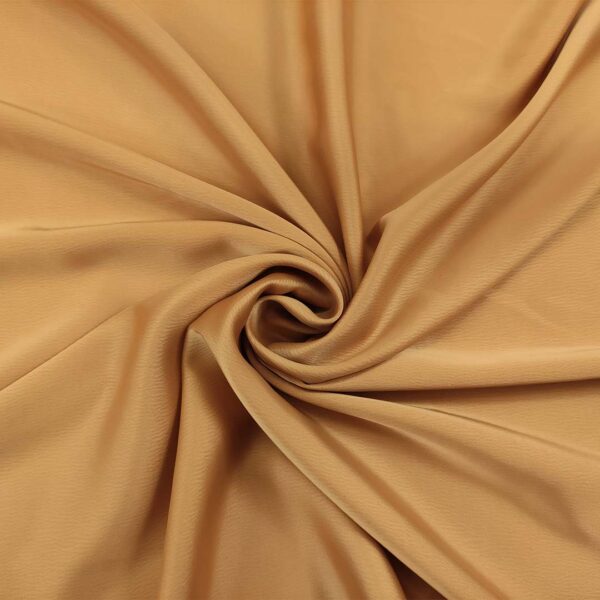 Tessuto Cady semilucido tinta unita oro