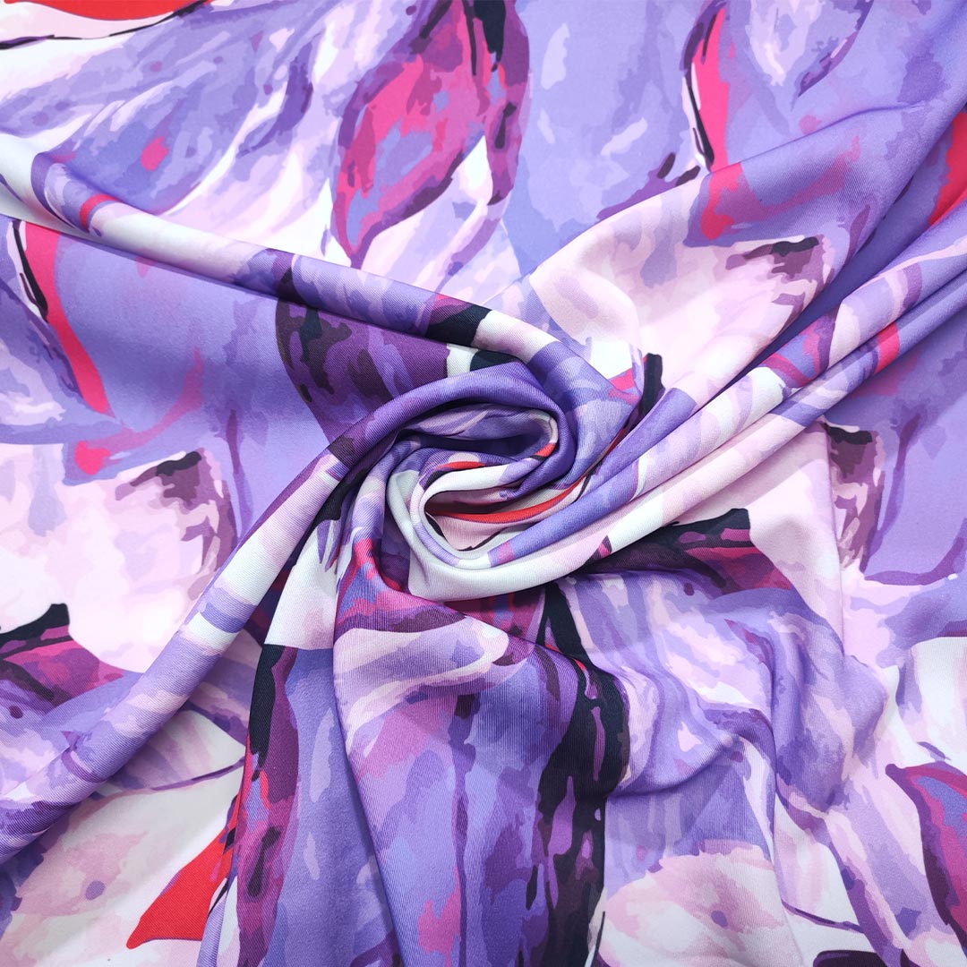 Spilla Floreale Vintage Con Cristalli Viola E Fucsia - Elegante Ghirlanda Luciccosa Per Donne