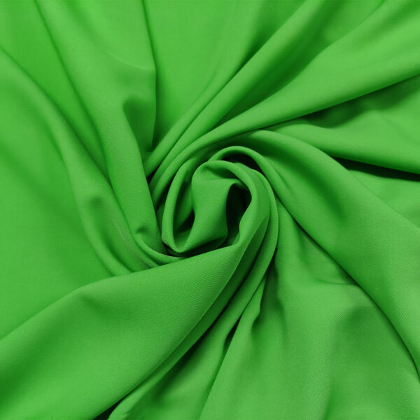 Tessuto Crepe morbido Elegance tinta unita basilico