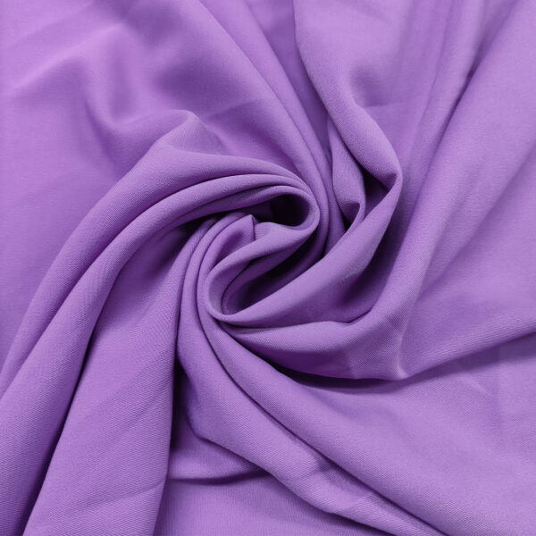 Tessuto Crepe morbido Elegance tinta unita lilla