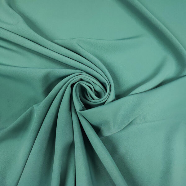 Tessuto Crepe morbido Elegance tinta unita menta