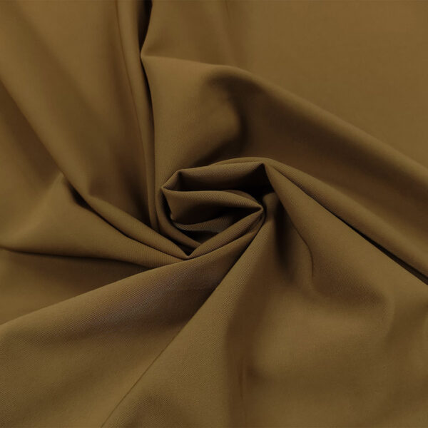 Tessuto Crepe morbido Elegance tinta unita tabacco
