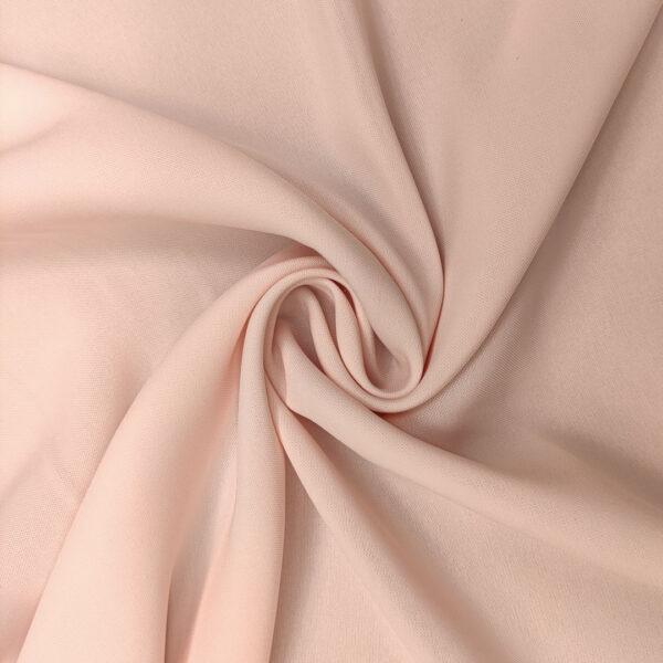 Tessuto Crepe Elite in tinta unita cipria