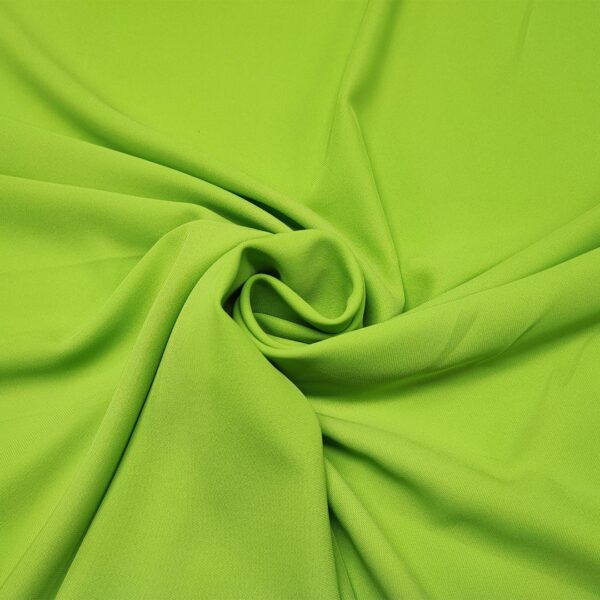 Tessuto Crepe morbido Elegance tinta mela