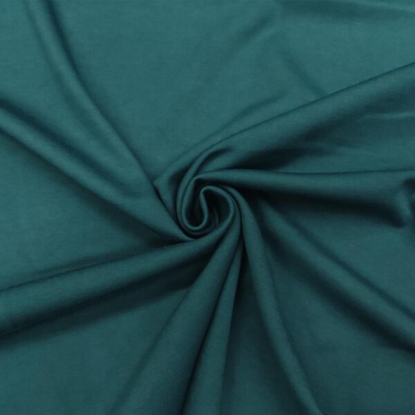 Tessuto Doppio Punto Milano tinta unita verde ottanio