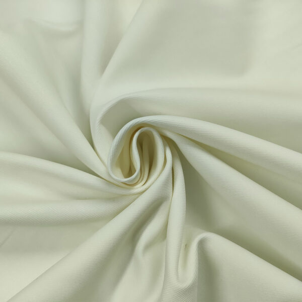 Tessuto Jeans Tinta Unita bianco seta