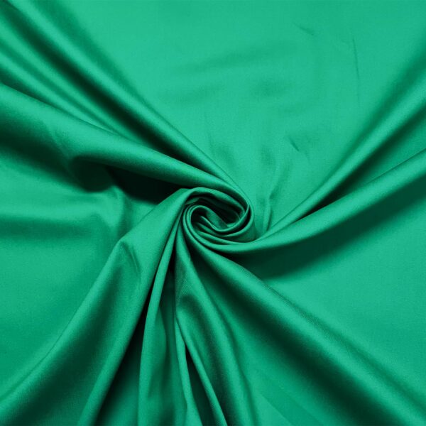 Tessuto Jeans Tinta unita verde prato