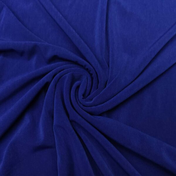 Tessuto Jersey tinta unita blu elettrico