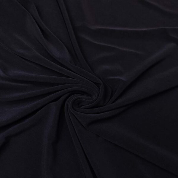 Tessuto Jersey tinta unita blu notte