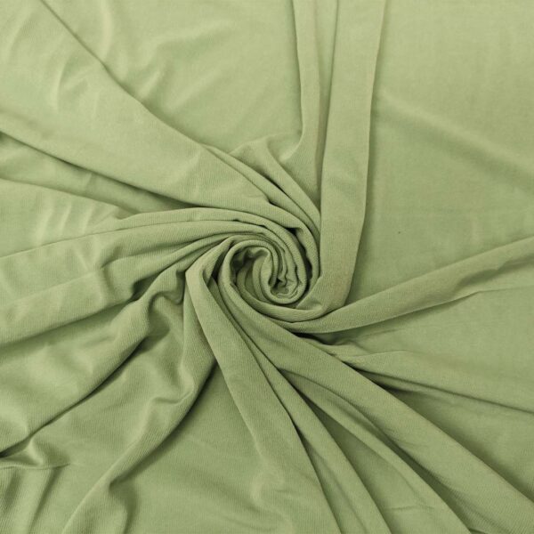 Tessuto Jersey tinta unita salvia