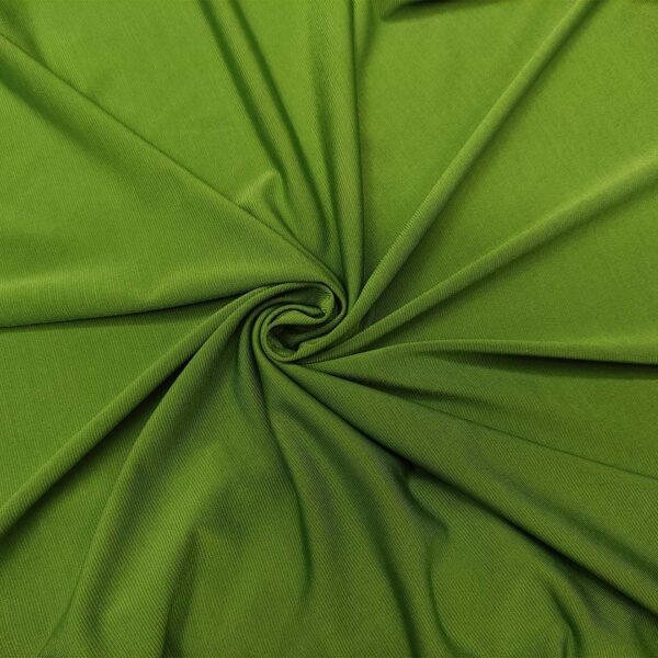 Tessuto Jersey tinta unita verde