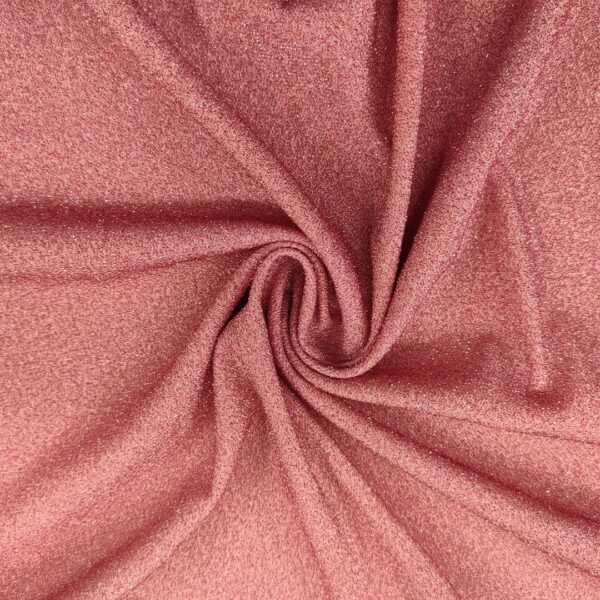Tessuto Jersey glitter tinta unita rosa