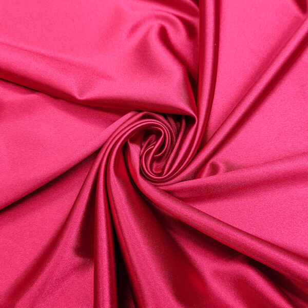 Tessuto Jersey lucido tinta unita fucsia