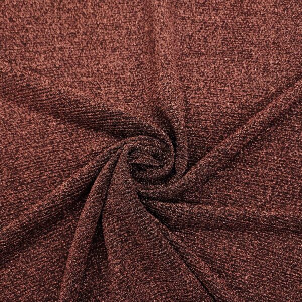 Tessuto Jersey leggero lurex bronzo