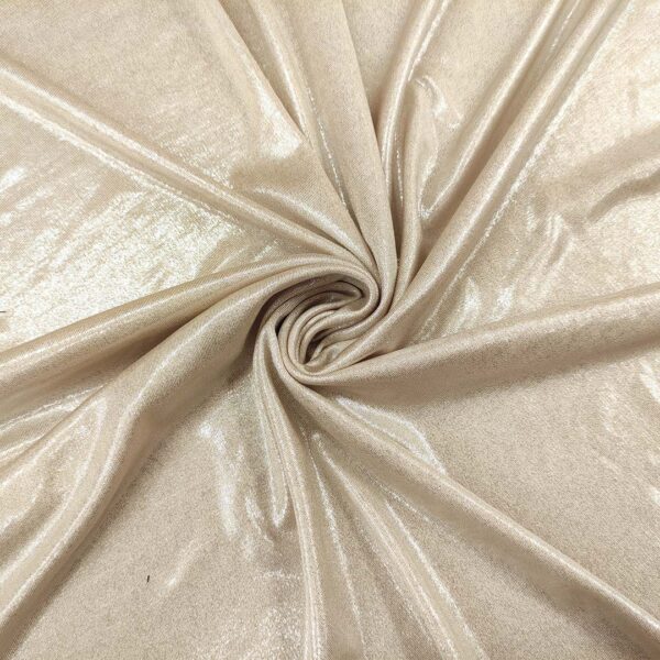 Tessuto Jersey spalmato platino