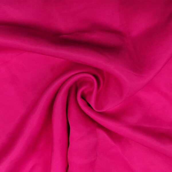Tessuto Lino e Viscosa tinta unita fucsia