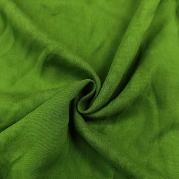Tessuto Lino e Viscosa tinta unita verde acido