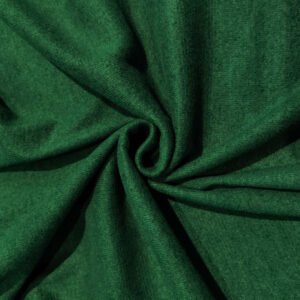 Tessuto Maglia Mano Lana Angoretta in tinta unita verde abete