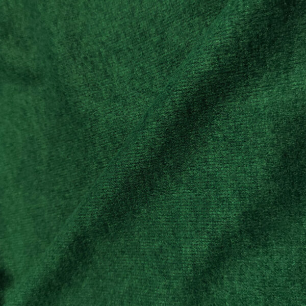 Tessuto Maglia Mano Lana Angoretta in tinta unita verde abete